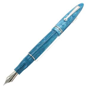 Leonardo Officina Italiana レオナルド 万年筆 フローレコレクション エメラルドブルー メイン