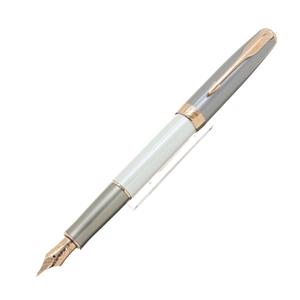 PARKER パーカー 万年筆 ソネット グレートエクスペクテーション パール＆グレイ F メイン