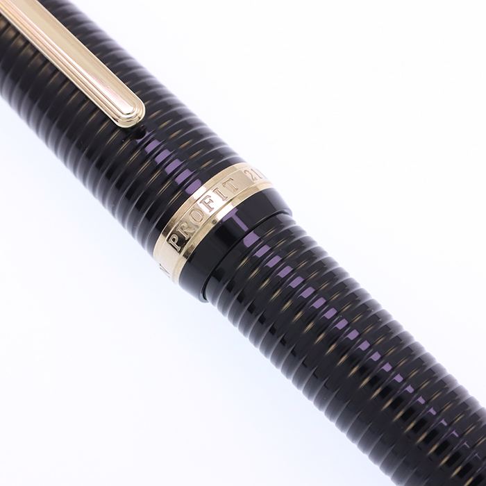 中古)SAILOR セーラー 万年筆 プロフィット21 金 ギャザード 長刀研ぎ
