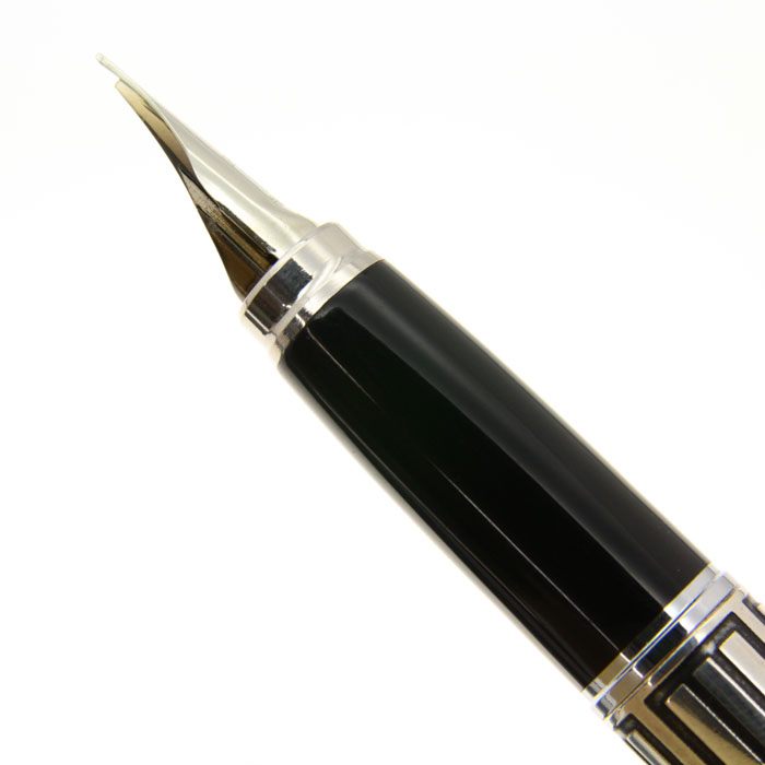 【希少品　レア】プラチナ　万年筆　スターリングシルバー　18k-WG◆ 希少品 レア】プラチナ 万年筆 スターリングシルバー 18k-WG