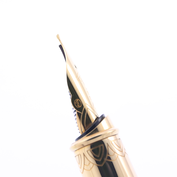 中古)S.T.Dupont エス・テー・デュポン 万年筆 リミテッドエディション 