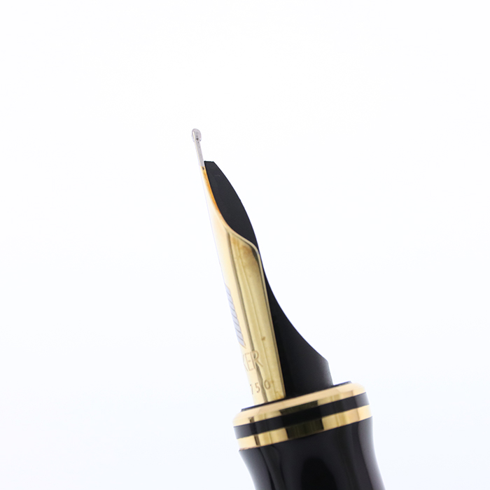 中古)PARKER パーカー 万年筆 デュオフォールド マーブルブルー