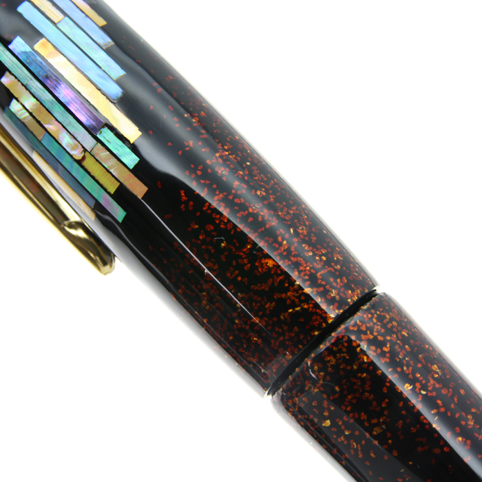 PLATINUM 万年筆 14K 蒔絵 ヴィンテージ 山水柄 漆芸 希少 詳細ページ