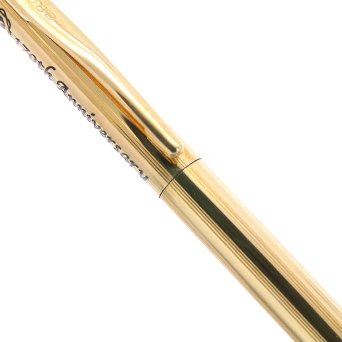 訳あり定価2.5万10金クロス ボールペン フェルトタイプ 筆記具
