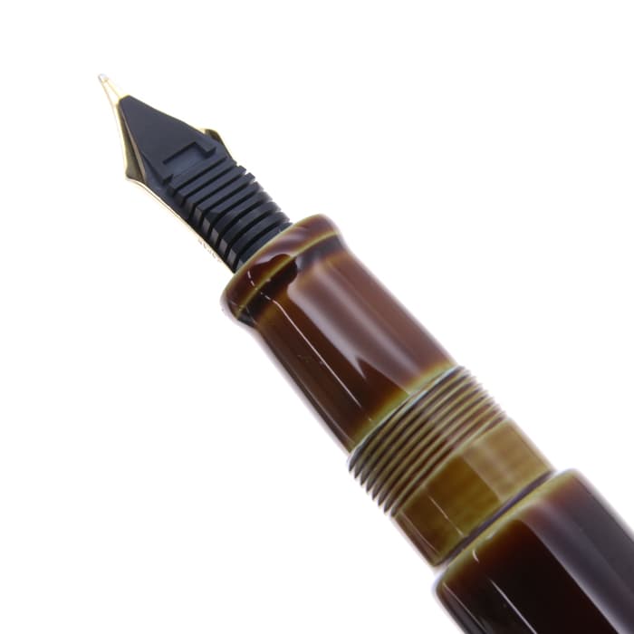 新品)NAKAYA 中屋万年筆 万年筆 シガー ポータブル 碧溜 中字（商品ID