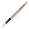 PARKER パーカー 万年筆 #75 シズレ バーメイル フラットトップ 0メモリ XF