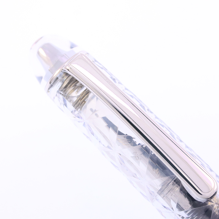 中古)PLATINUM プラチナ 万年筆 #3776 センチュリー 富士旬景 六花 軟