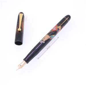 万年筆 ナミキ ニッポンアートコレクション 平蒔絵 祭り 中字