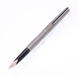 万年筆 カスタム ストライプ 18K-WG/細字