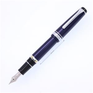 SAILOR セーラー 万年筆 趣味の文具箱限定 プロフェッショナルギア レアロ ブルー 長刀研ぎ 中細字 メイン