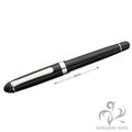 PLATINUM プラチナ 万年筆 #3776 バランス ブラック ロジウム PTB-15000CR 14金ペン先