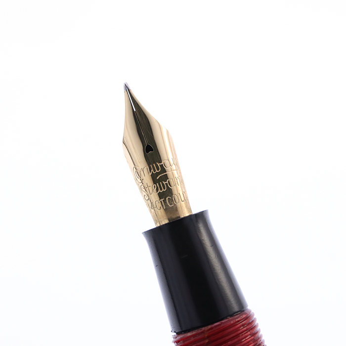 (中古)Conway Stewart コンウェイ・スチュワート 万年筆 No.84 レッドパール OF(商品ID:3717006013282 ...