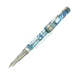 VISCONTI ビスコンティ 万年筆 L.E.マンハッタン アイスブルー デモンストレーターST 23KPd./1.3mmスタブ メイン