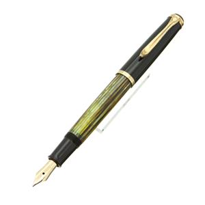 Pelikan ペリカン 万年筆 #400N 茶縞 M メイン