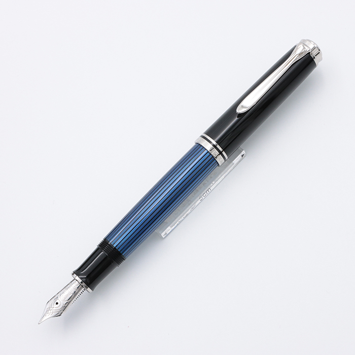 M805　Pelikan　EF　ペリカン　万年筆　スーベレーン　ブルーストライプ