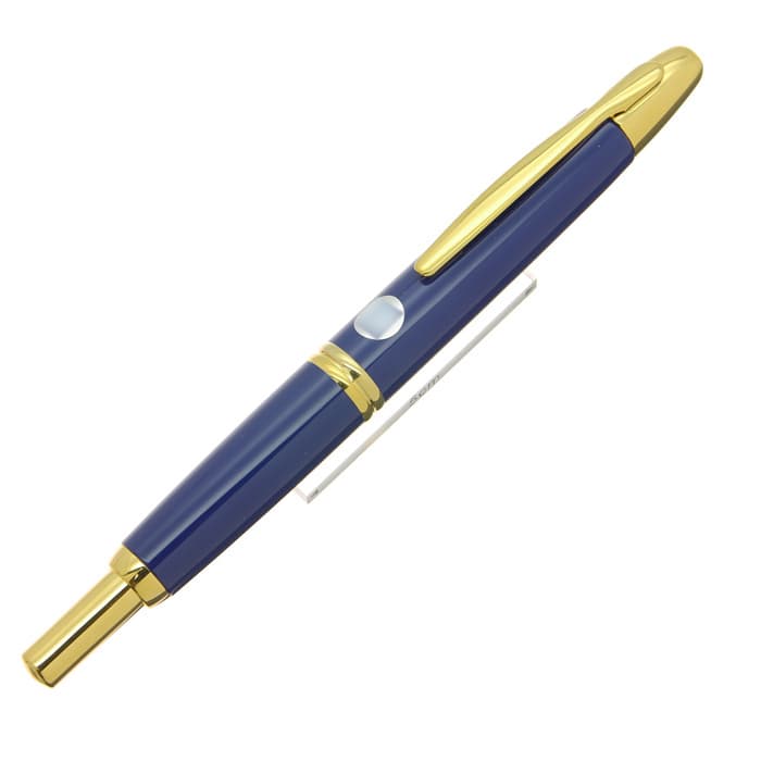 PILOT キャップレス 18K750 万年筆 ブルー 新品)PILOT パイロット 万年筆 キャップレス ダークブルー（商品ID