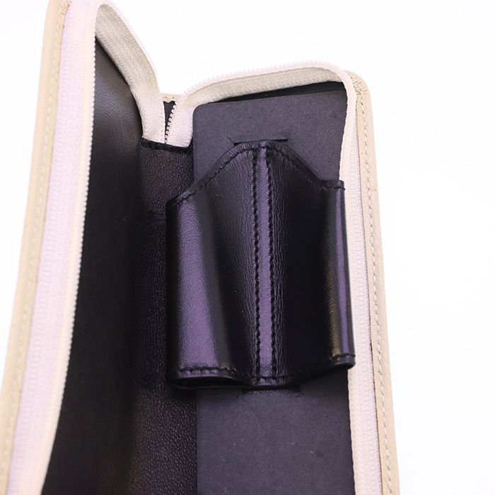中古)MONTBLANC モンブラン ペンケース ボエム用 アイボリー 2本挿し