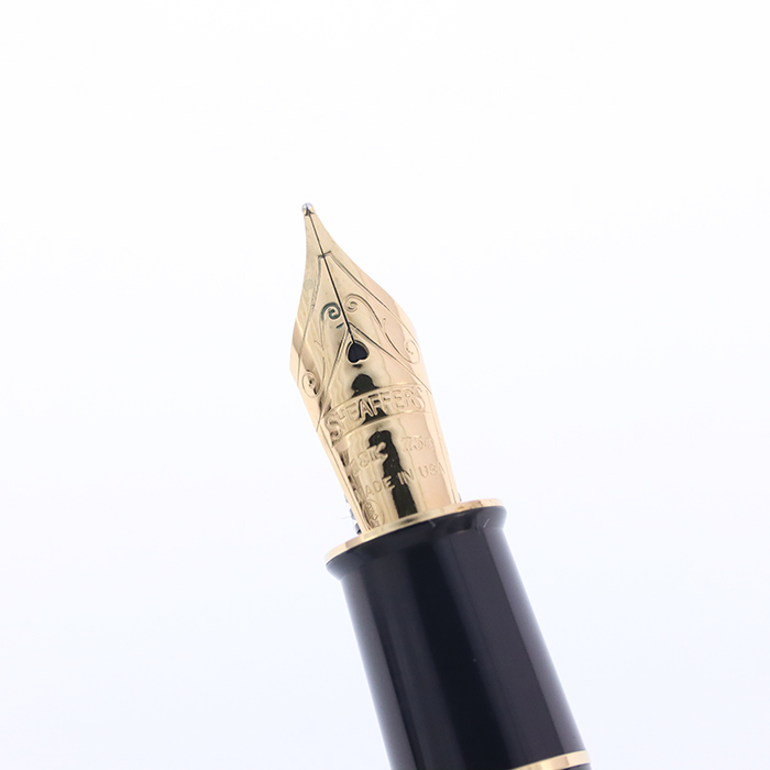 中古)SHEAFFER シェーファー 万年筆 コノソアール 810 ブラック M