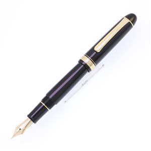 万年筆 #3776 センチュリー ブラックインブラック PNB-15000 細字