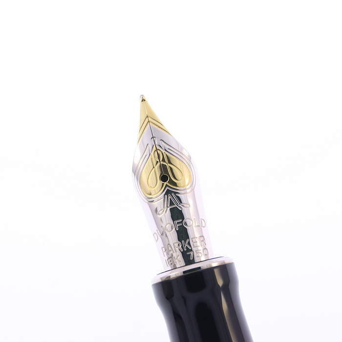 中古)PARKER パーカー 万年筆 デュオフォールド クラシック ビッグ