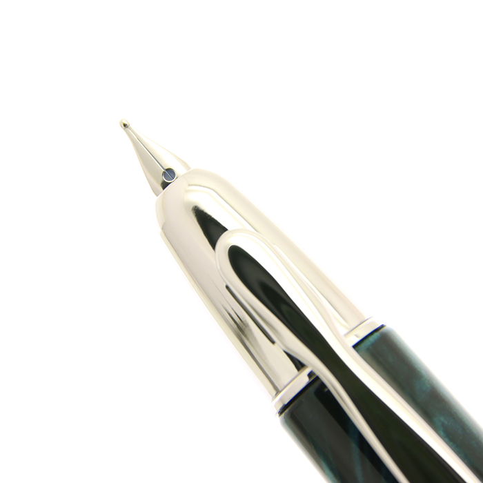 新品)PILOT パイロット 万年筆 キャップレスSE マーブルグリーン（商品