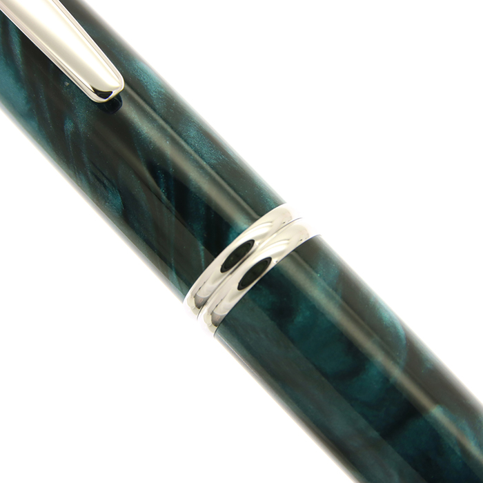 新品)PILOT パイロット 万年筆 キャップレスSE マーブルグリーン（商品