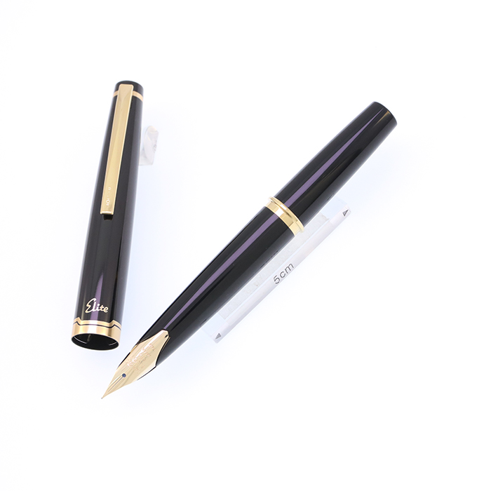 中古)PILOT パイロット 万年筆 エリート95S ブラック 細字（商品ID