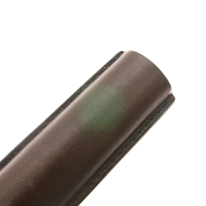 Hans Oster ハンス・オスター ペンケース チューブタイプ こげ茶