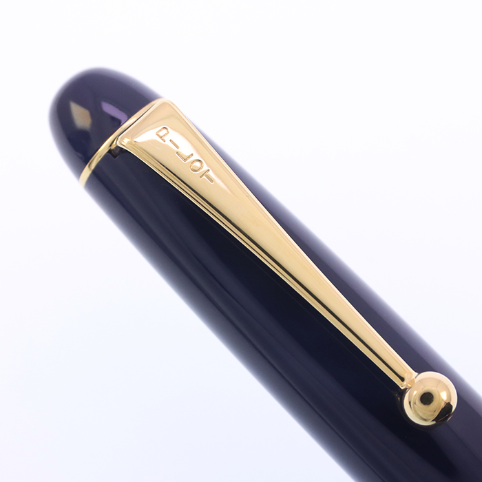 中古)PILOT パイロット 万年筆 カスタム74 ダークブルー 細字（商品ID