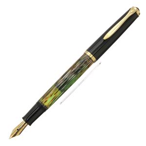 Pelikan ペリカン 万年筆 #400NN M&K 茶縞 F メイン