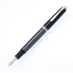Pelikan ペリカン 万年筆 スーベレーン M605 ブラックストライプ F メイン