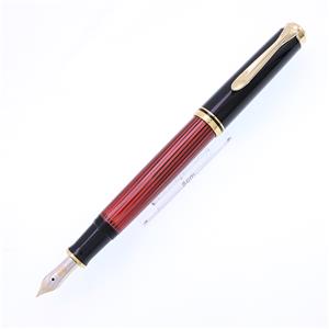 Pelikan ペリカン 万年筆 スーベレーン M400 レッドストライプ EF メイン