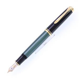 Pelikan ペリカン 万年筆 スーベレーン M800 グリーンストライプ EF メイン