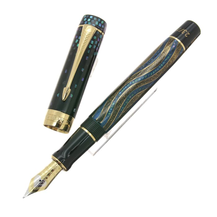 PARKER パーカー 万年筆 デュオフォールド 蒔絵 2017 流水 M 詳細ページ | 万年筆 ボールペンなど高級筆記具の販売・買取