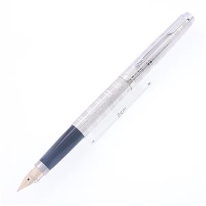 PARKER パーカー 万年筆 #75 プラスヴァンドーム シルバー プリンス･ドゥ･ガル XF メイン