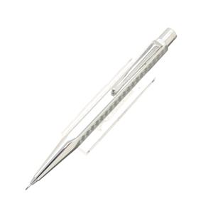CARAN d'ACHE カランダッシュ メカニカルペンシル エクリドールXS マヤ シルバー&ロジウムプレート 0.5mm メイン