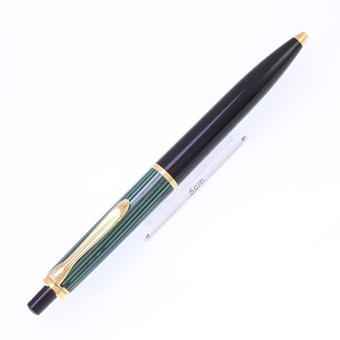 中古)Pelikan ペリカン ボールペン スーベレーン K500 緑縞（商品ID