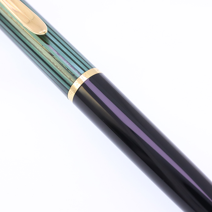 中古)Pelikan ペリカン ボールペン スーベレーン K500 緑縞（商品ID
