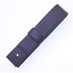 ペンケース マイスターシュテュック クラスプ付 ネイビー 1本用