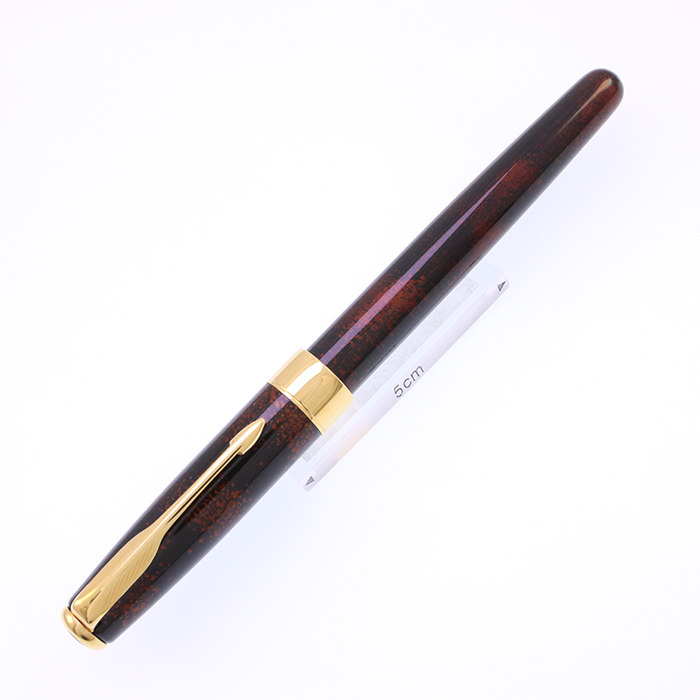 中古)PARKER パーカー 万年筆 ソネット ビゾンフォンセ 純正漆 XF