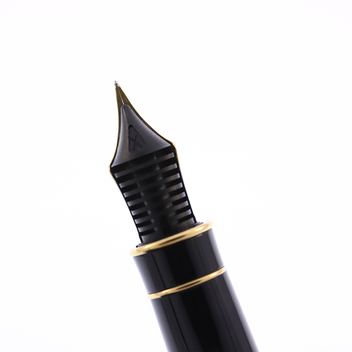 中古 PARKER 万年筆 ブラック 中古)PARKER パーカー 万年筆 ソネット ビゾンフォンセ 純正漆 XF