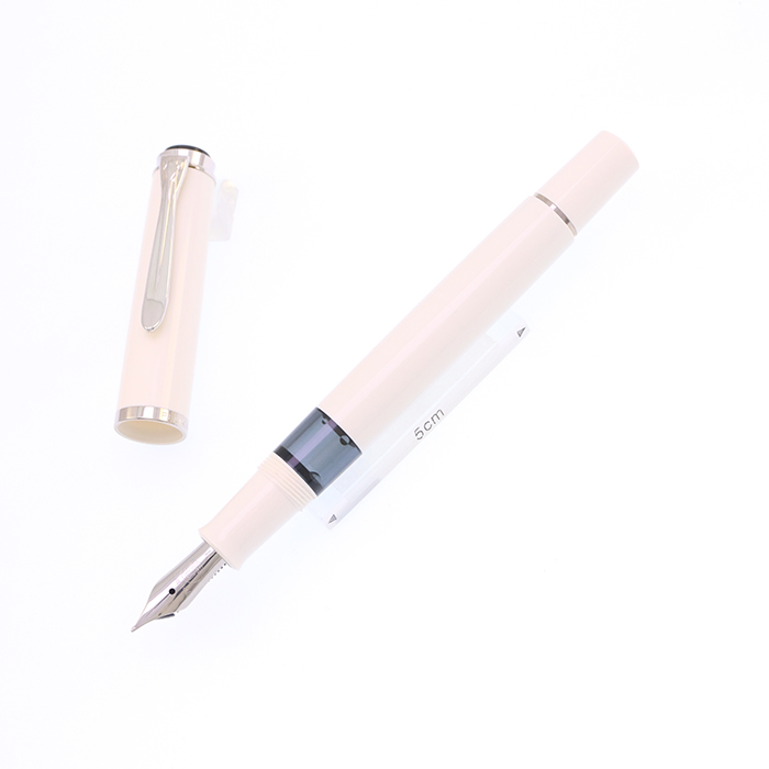 中古)Pelikan ペリカン 万年筆 クラシック M205 ホワイト M（商品ID