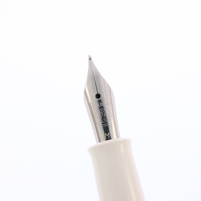 中古)Pelikan ペリカン 万年筆 クラシック M205 ホワイト M（商品ID