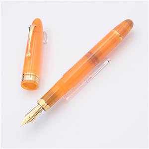 OMAS オマス 万年筆 オジヴァ アランチョーネ ゴールドトリム 14K F メイン