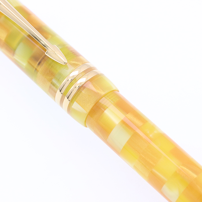 PARKER パーカー万年筆デュオフォールドチェック Citrine イエロー 詳細ページ | 万年筆 ボールペンなど高級筆記具の販売・買取