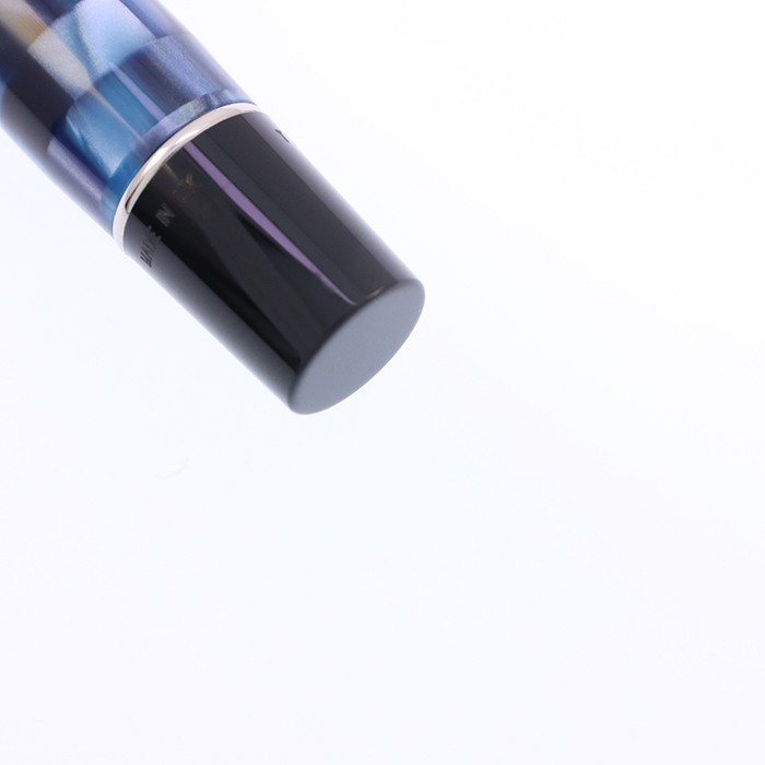中古)PARKER パーカー 万年筆 デュオフォールド チェック ブルーPT