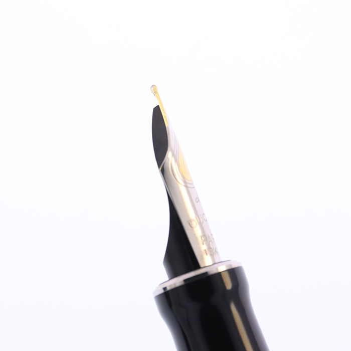 中古)PARKER パーカー 万年筆 デュオフォールド チェック ブルーPT