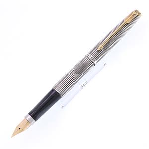 万年筆 #75 シズレ スターリングシルバー フラットトップ 0メモリ M