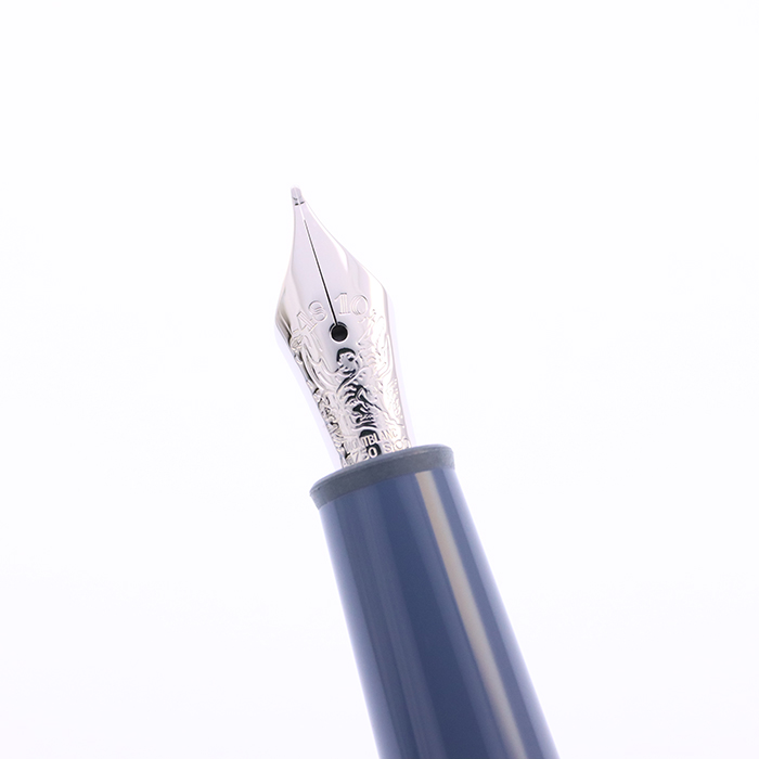 中古)MONTBLANC モンブラン 万年筆 マイスターシュテュック グレイ