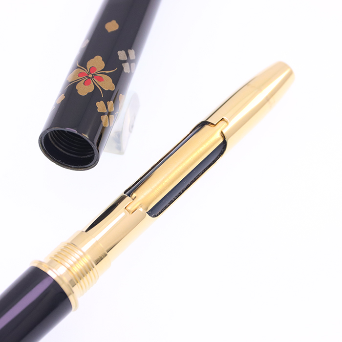 中古)PILOT パイロット 万年筆 新社屋落成記念 平蒔絵 宝相華 中字